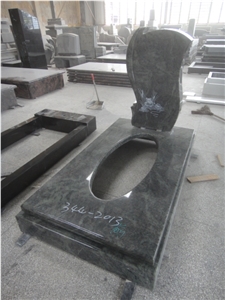 Wz-M-032, Green Granite Monument & Tombstone