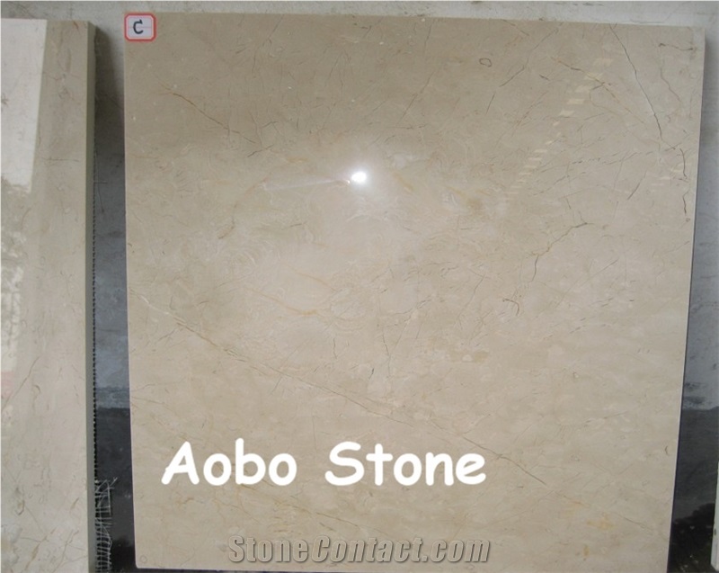 Centry Beige Tile Polished Finished Chinese Manufacturer, Crema Marfil Marble Slabs & Tiles