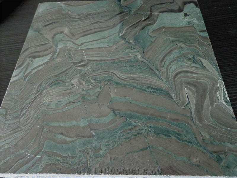 Green Green River Flooring/Walling Chinese Green Marble Tiles & Slabs