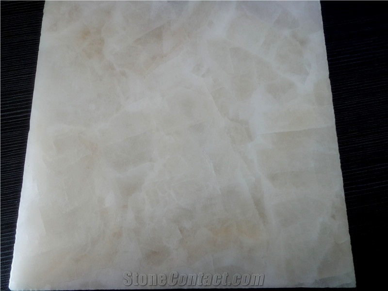 New Quarry, Sugar White Chinese White Onyx Tiles & Slabs