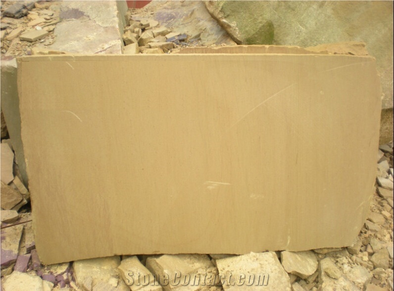 Pure Yellow/Beige Sandstone Chinese Yellow/Beige Tiles & Slabs