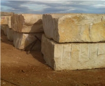 Thala Beige Limestone Blocks from Tunisia with Good Prices