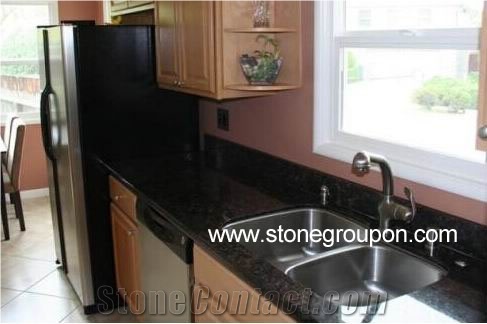 Tan Brown Granite Kitchen Countertop