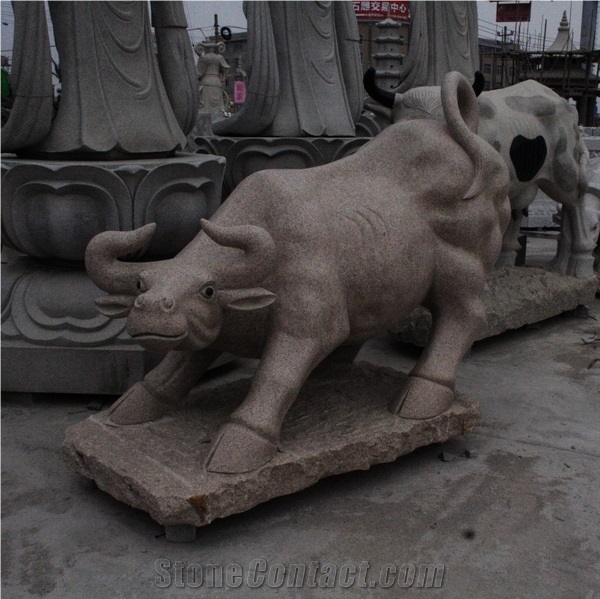 China Ganite Cow Sculpturer