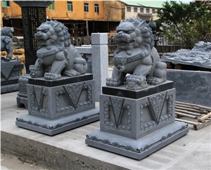 China Granite Chinese Lion Sculpturer