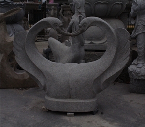 China Granite Swan Sculpturer
