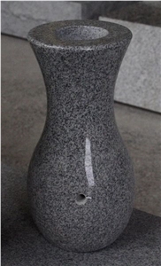 G633 Granite Polished Monnumental Vase