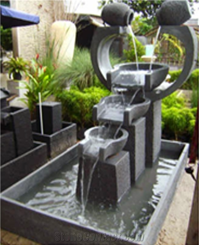 Stone Garden Water Fountains