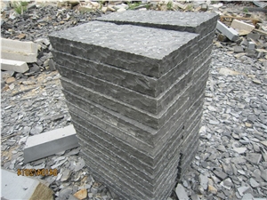 Lava Paving Stone Slabs & Tiles, Viet Nam Black Basalt