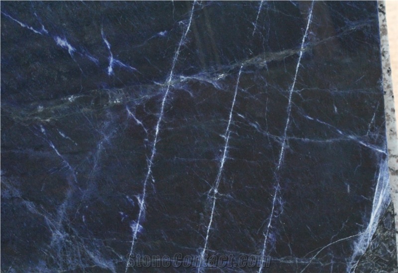 Sodalite Blue Granite Slabs, Brazil Blue Granite