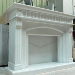 Ariston White Marble Fireplace,Top Quality Best Price & Attractive Appearance