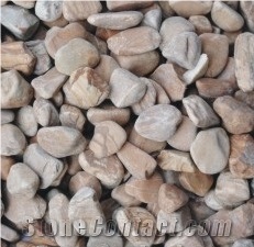 Brown Marble Pebble Stone,Natural Brown Marble Polished River Stone,Brown Gravels