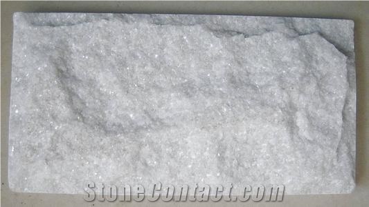 China White Quartzite Mushroom Stone