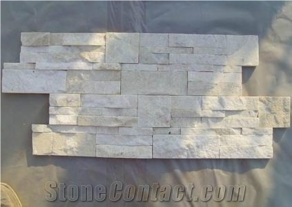China White Quartzite Mushroom Stone