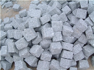 G603 Granite Cube Stone,China Grey Grenite Cobble Stone,Paving Stone