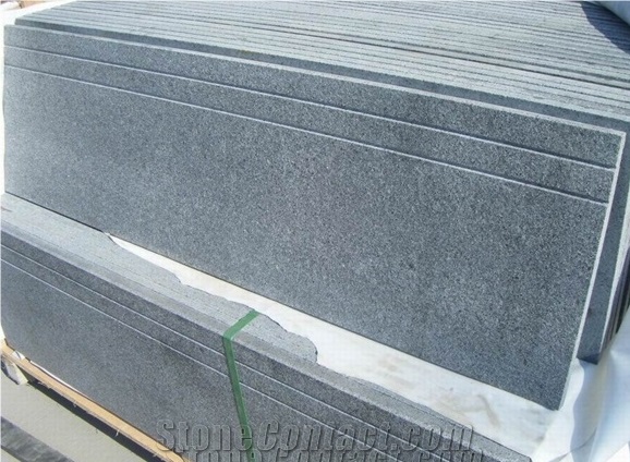 G603 Granite Stairs & Steps,Top Quality & Best Price Grey Granite Stairs,G603 Granite Grey Polished Flamed Stairs & Steps