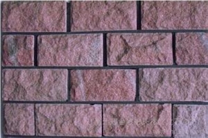 Pink Jade Mushroom Stone Wall Tiles