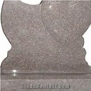 Polished G664 Granite Hot Selling Angel Heart Cross Tombstones，High Quality Best Price Tombstones & Monuments with Own Quarry