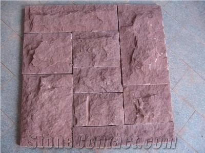 Red Sandstone Mushroom for Wall Cladding