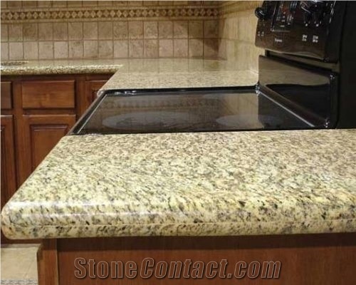 Tiger Skin Yellow Granite Kitchen Countertop,China Yellow Granite