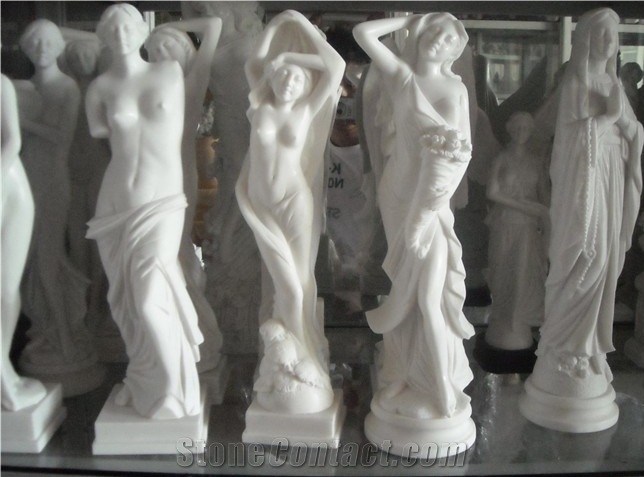 Western Sculpture Status,Figure Status,Human Sculpture, White Marble Sculpture