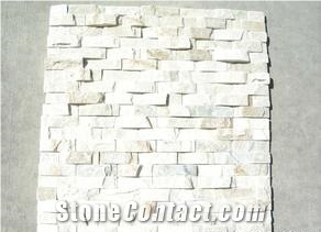 White Sandstone Cultured Stone Wall Decor