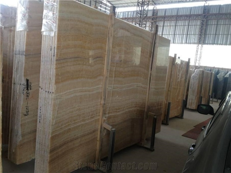 Yellow Wooden Vein Marble Tiles & Slabs,China Yellow Wooden Vein Polished Flamed Marble with Own Factory