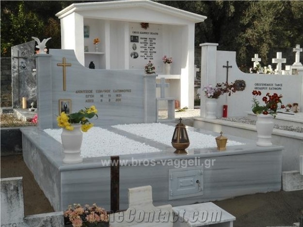 Prinos White Marble Monumenst