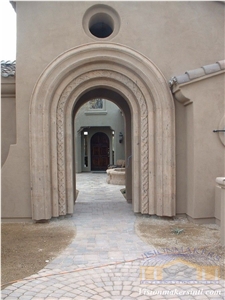 Cantera Madera Door Arches, Madera Cantera Door Frame and Surrounds
