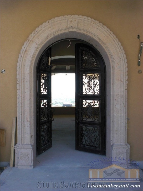 Pinon Bronze Claro Door Arch and Surround