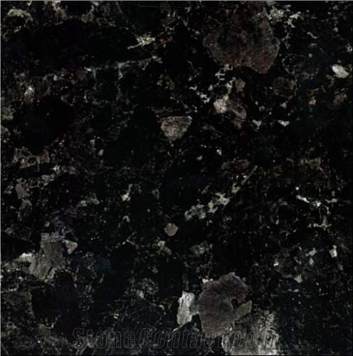 Black Ice Granite Slabs & Tiles, Ukraine Black Granite