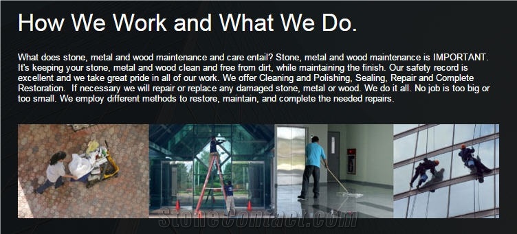 Stone Floor Repair and Maintenance Service