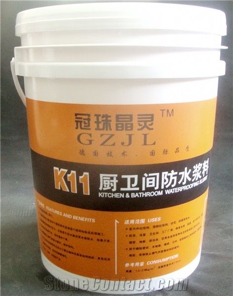 K11 Waterproof Menbrane 15kgs+5.8l(2 Packs)