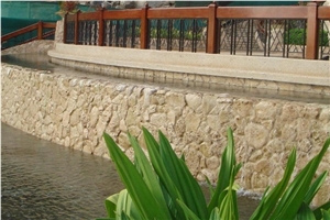 Classic Coral Stone Walling