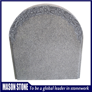 Granite G614 Headstone, Cemetery Monument & Tombstone