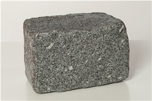 Azul Cinzento Granite Cobbles, Light Grey Portuguese Granite Cobbles