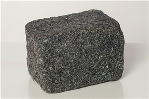 Dark Gray Portuguese Granite Cobble Stone