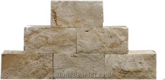 Travertine Dry Wall Bricks