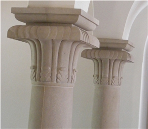 Lueders Limestone Cutom Column Capital