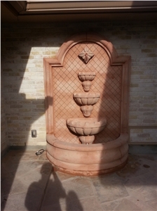Rosa Ermita Cantera Hand Carved Fountain