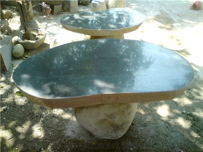 Natural Stone Tea Table