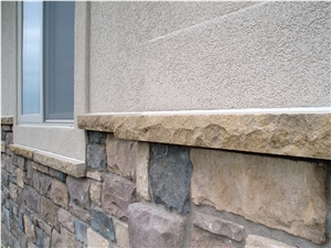 Chestnut Cut Stone - Window Sills and Coping