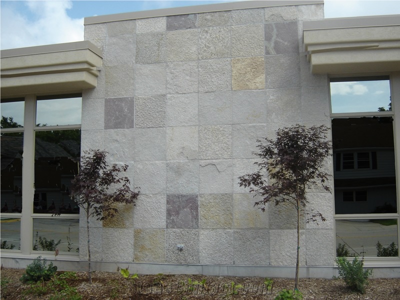 Fond Du Lac Cut Stone Panels, Fond Du Lac Limestone Facade