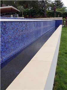 Silverdale Cut Stone Coping and Pool Terrace Paving