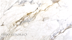 Calacatta Gold Marble Tiles & Slabs, Italy White Marble
