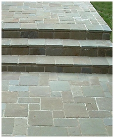 Alba Sandstone Irregular Flagstone Patio Pavement