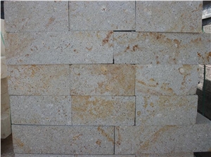 Sandstone Wall Cladding Tiles, Afyon Beige Sandstone Building & Walling