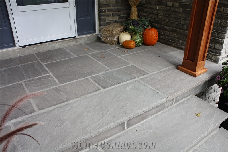 Prospect Sandstone Sawn Chipped Edge Deck Stair Tiles