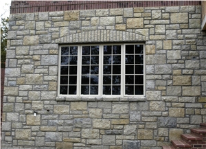 Springfield Blend Limestone Rough Face for Architectural Masonry and Solid Stone Wall