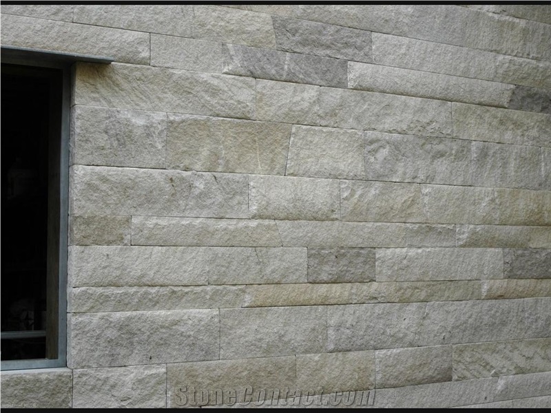 Wilkeson Sandstone Split Face Wall Cladding
